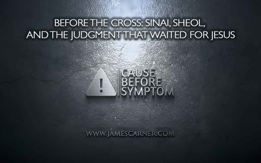 Before the Cross: Sinai, Sheol, and the Judgment That Waited for Jesus