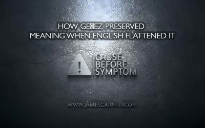 How Geʽez Preserved Meaning When English Flattened It