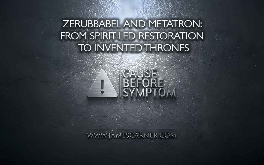 Zerubbabel and Metatron- From Spirit-Led Restoration to Invented Thrones