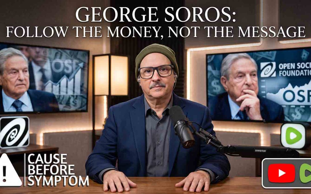 George Soros Follow the Money, Not the Message