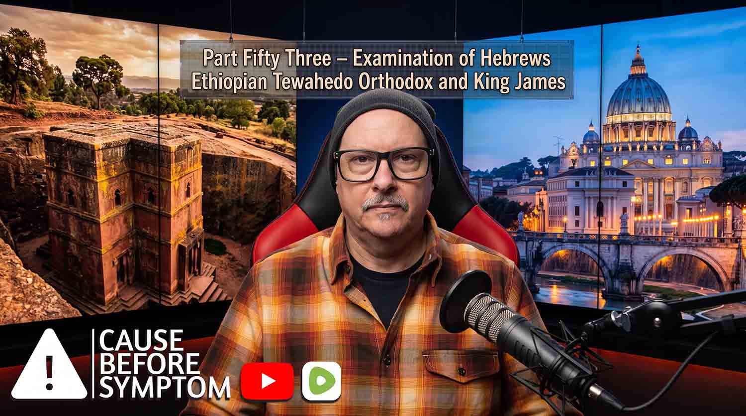 Part Fifty Three Examination of Hebrews Ethiopian Tewahedo Orthodox and King James